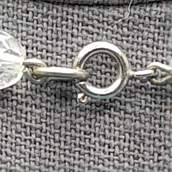 Vintage Fire Polished Graduated Bead Glass Necklace, 30 Inches - Picture 5 of 12